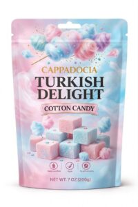 CAPPADOCIA COTTON CANDY TURKISH DELIGHT 24*200 GR
